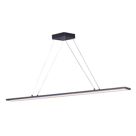 Maxim Lighting Wafer LED 1-Light 4.25" Wide Bronze Utility Items 57846WTBZ